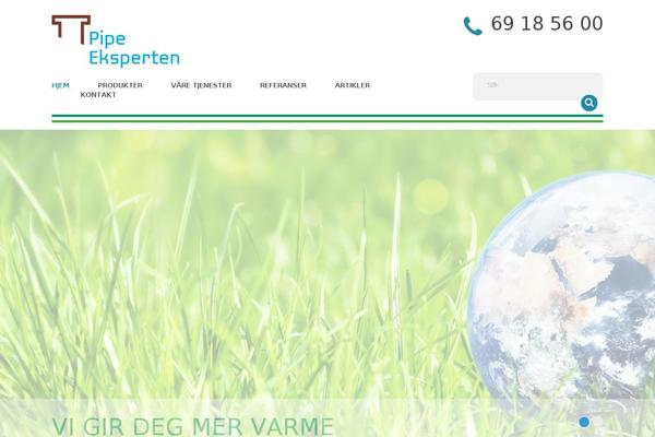 pipeeksperten.no site used Theme54861