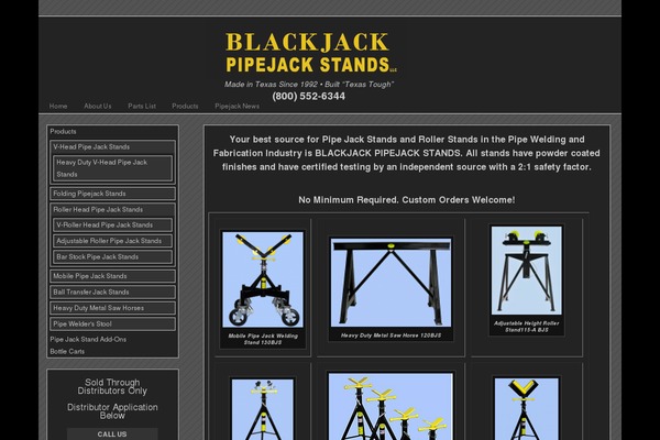 Black Hat theme site design template sample