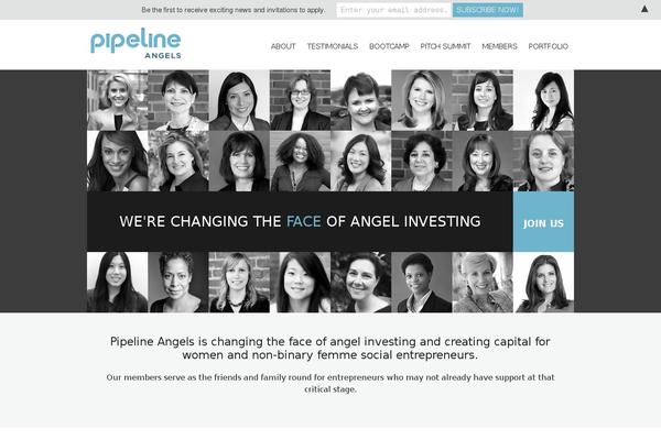 Site using MailChimp Top Bar plugin