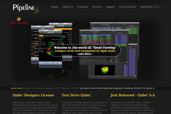Site using Cherry-media-parallax plugin