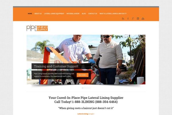 Wp-enlightened104 theme site design template sample