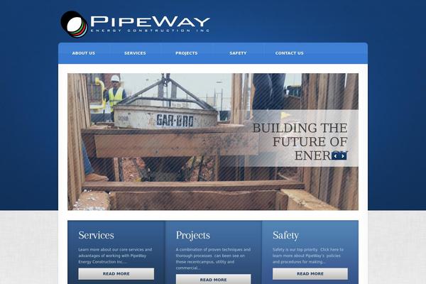 pipewayenergy.com site used Theme1623