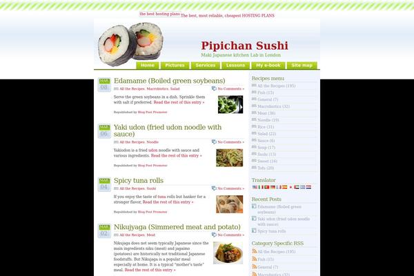 Site using Global Translator plugin