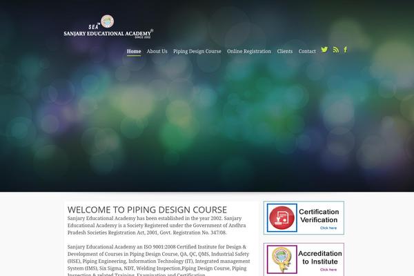 Fusion theme site design template sample