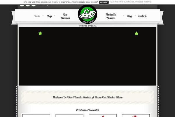 Retro theme site design template sample
