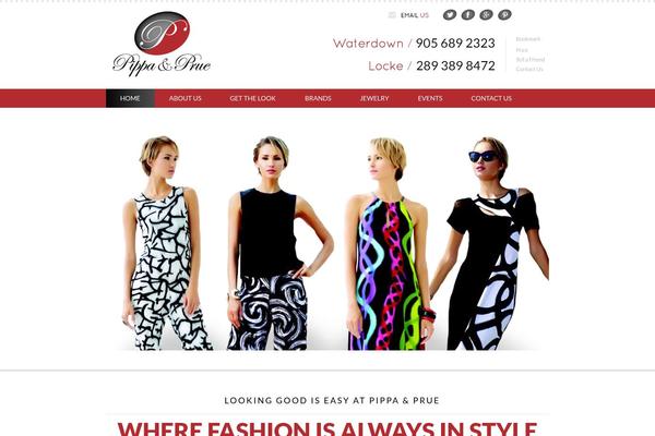 BUILDER theme site design template sample