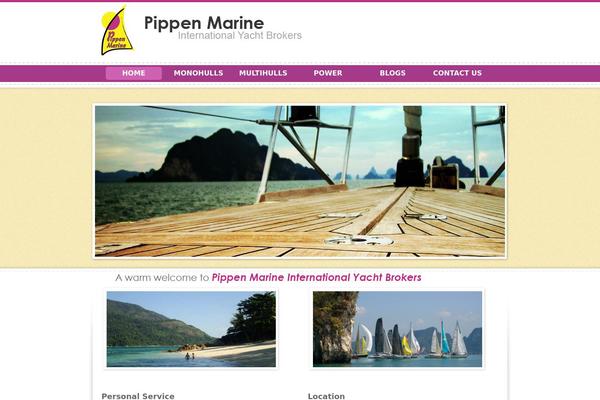 Blank theme site design template sample