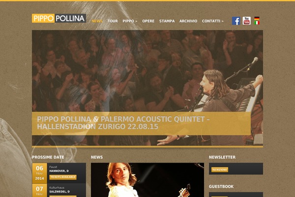 pippopollina.com site used Wp_muzak5-v3