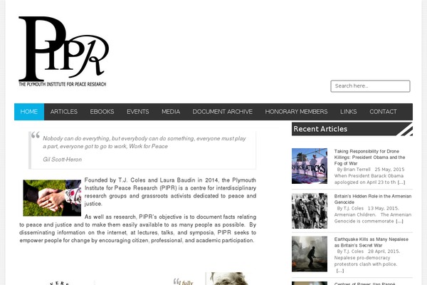 Site using Document Gallery plugin