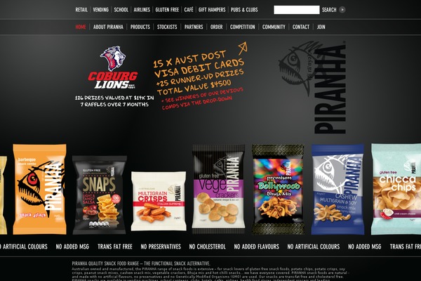 piranhacorp.com.au site used Piranha