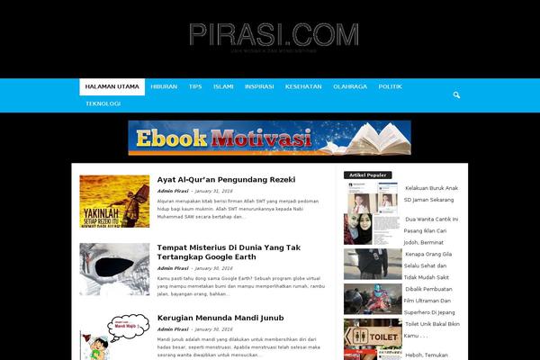 NewsMag theme site design template sample