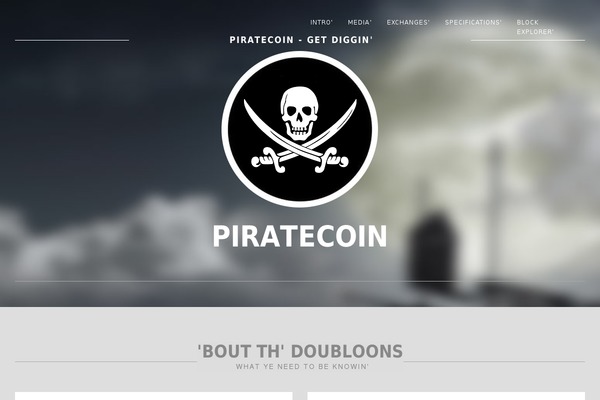 piratecoin.co site used Alamak