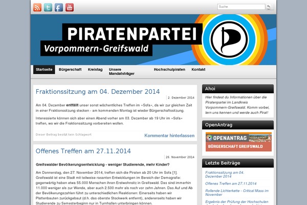 Graphene theme site design template sample