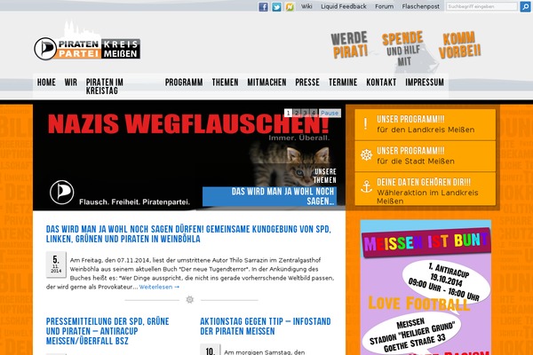 Site using Easy-automatic-newsletter plugin