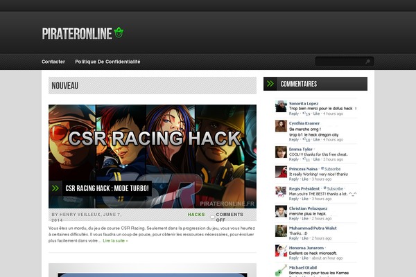 LeetPress theme site design template sample