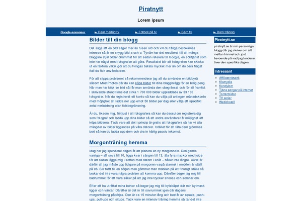 Bluesense theme site design template sample