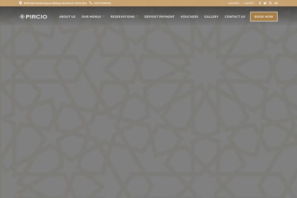 Grandrestaurant theme site design template sample