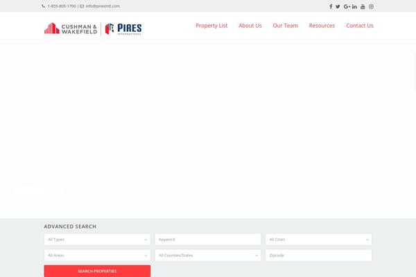 piresintl.com site used Residence Child