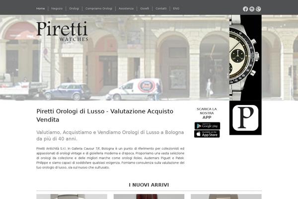 piretti.it site used Ypsilon