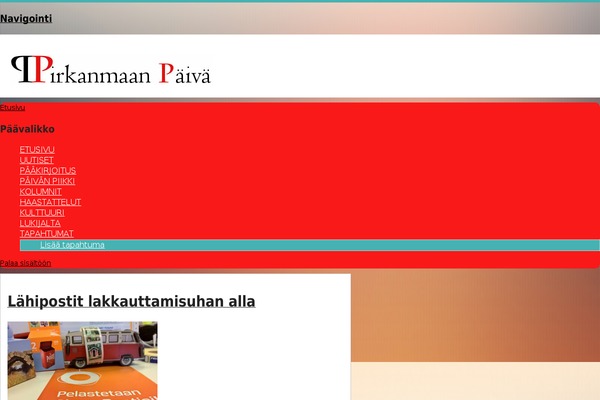 Site using Adian-event-list-widget plugin