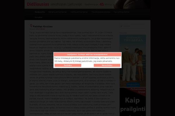 Site using Content Warning plugin