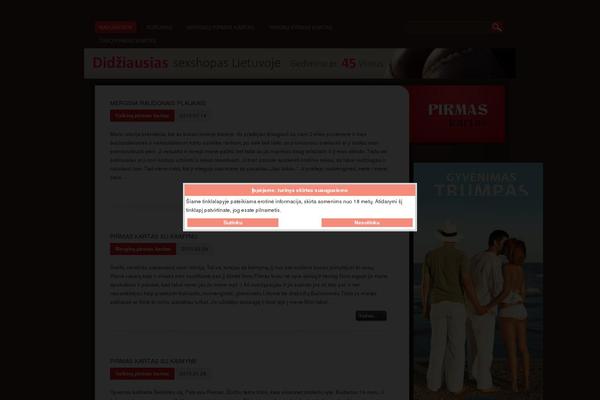 Site using Content Warning plugin