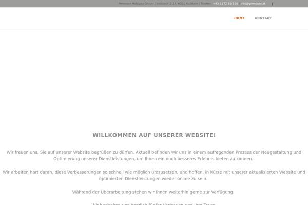 Site using Vimeo plugin