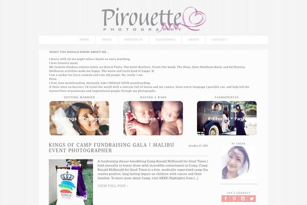 ProPhoto 5 theme site design template sample