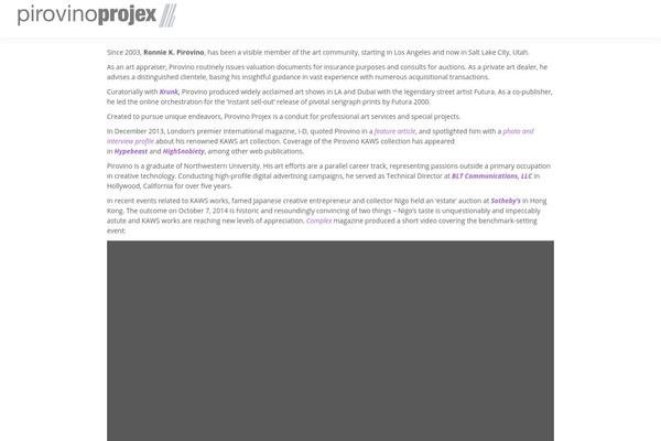 Jarvis theme site design template sample