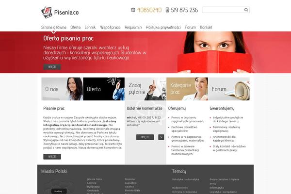 Site using Better WordPress Recent Comments plugin