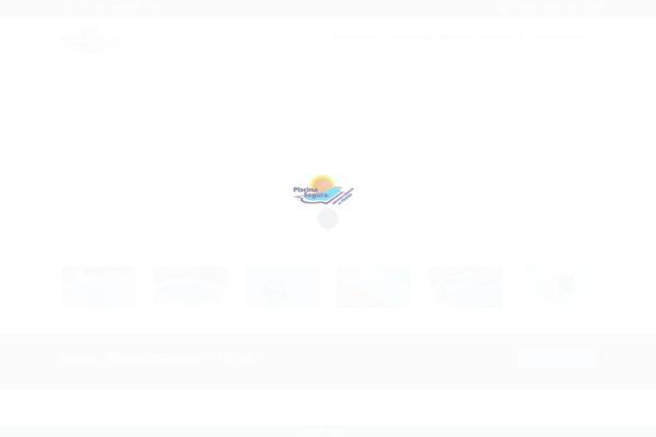 Swimmingpool theme site design template sample