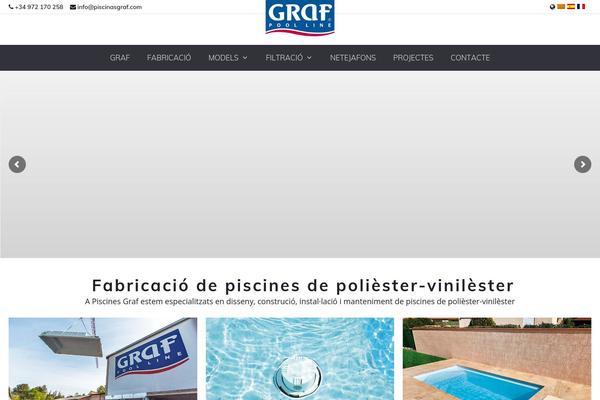 piscinasgraf.com site used Skinc