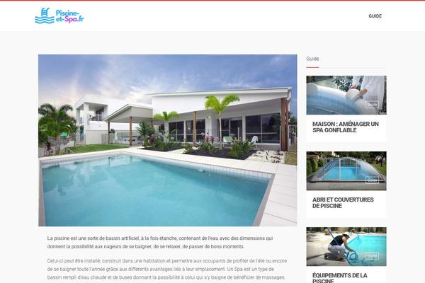 LiteMag theme site design template sample