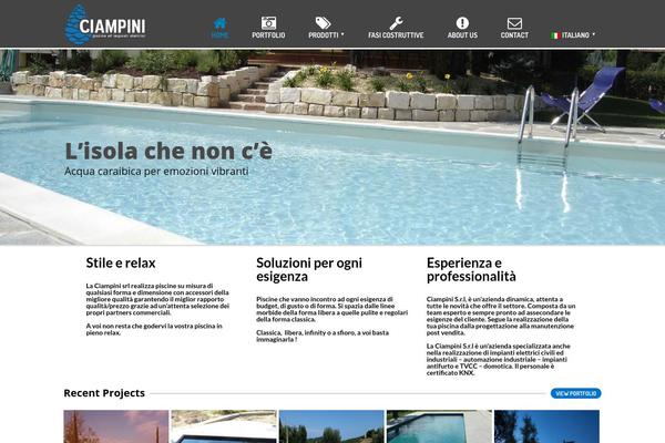 Daisho theme site design template sample