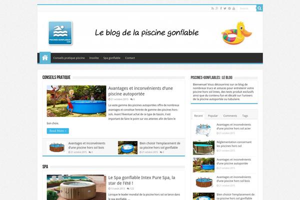 Sahifa theme site design template sample