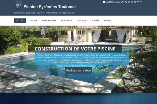 Enigma theme site design template sample