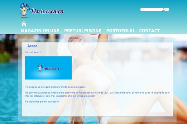 piscinescu.ro site used Piscinescu
