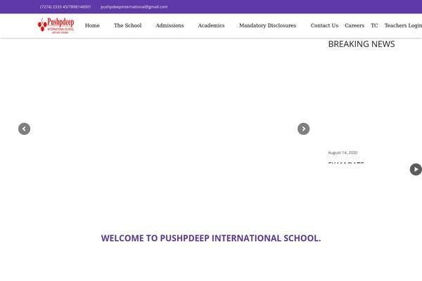 Site using WP News and Scrolling Widgets plugin