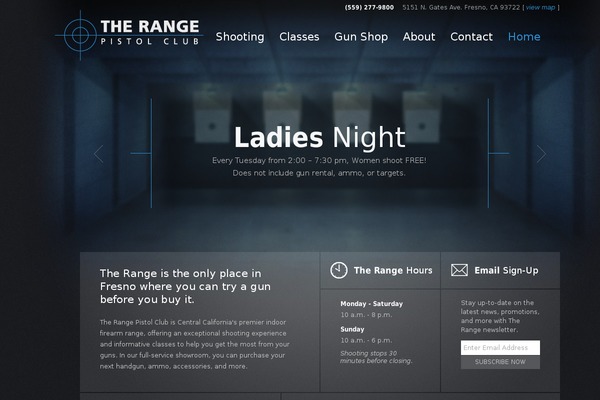 pistolrange.com site used Therange