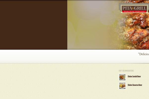 MyCuisine theme site design template sample