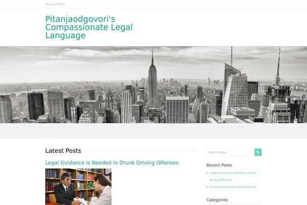 RestImpo theme site design template sample