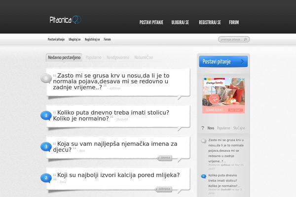 AskIt theme site design template sample