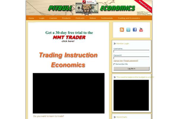 Site using Freestockcharts-live-stock-chart-browser plugin