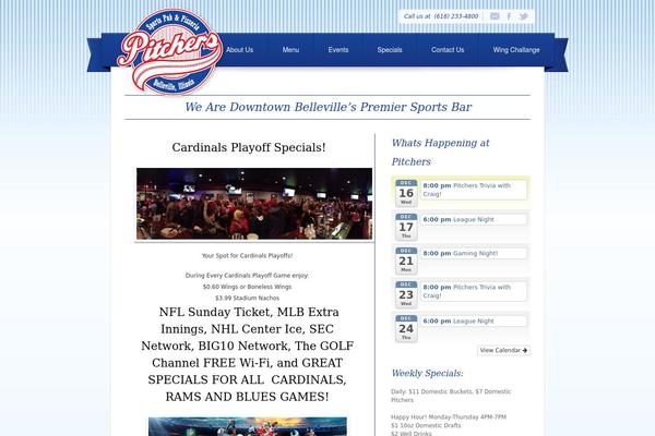 pitcherspubandpizza.com site used Pitchers