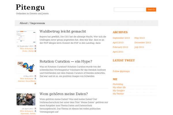 Initiator theme site design template sample