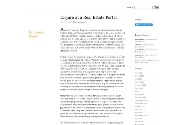 Site using Home1 plugin