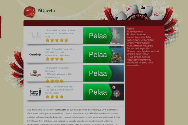 pitkaveto.info site used Pitkaveto