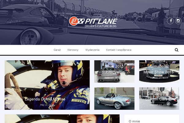 pitlaneblog.pl site used Mynote