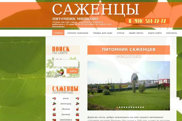 Custom Community Pro theme site design template sample