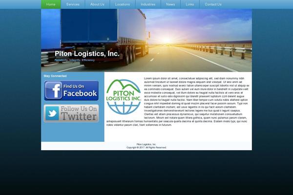 Site using Social Widget plugin